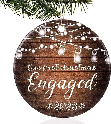 Wholesale Christmas Logo Wooden Round Pendant Ornament